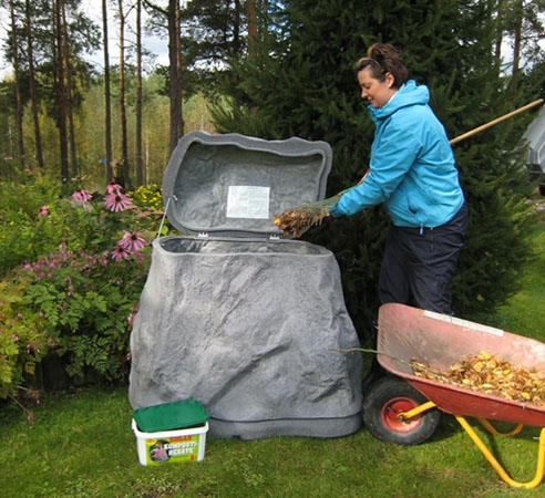 Biolan kompost grågranit sten  - 5