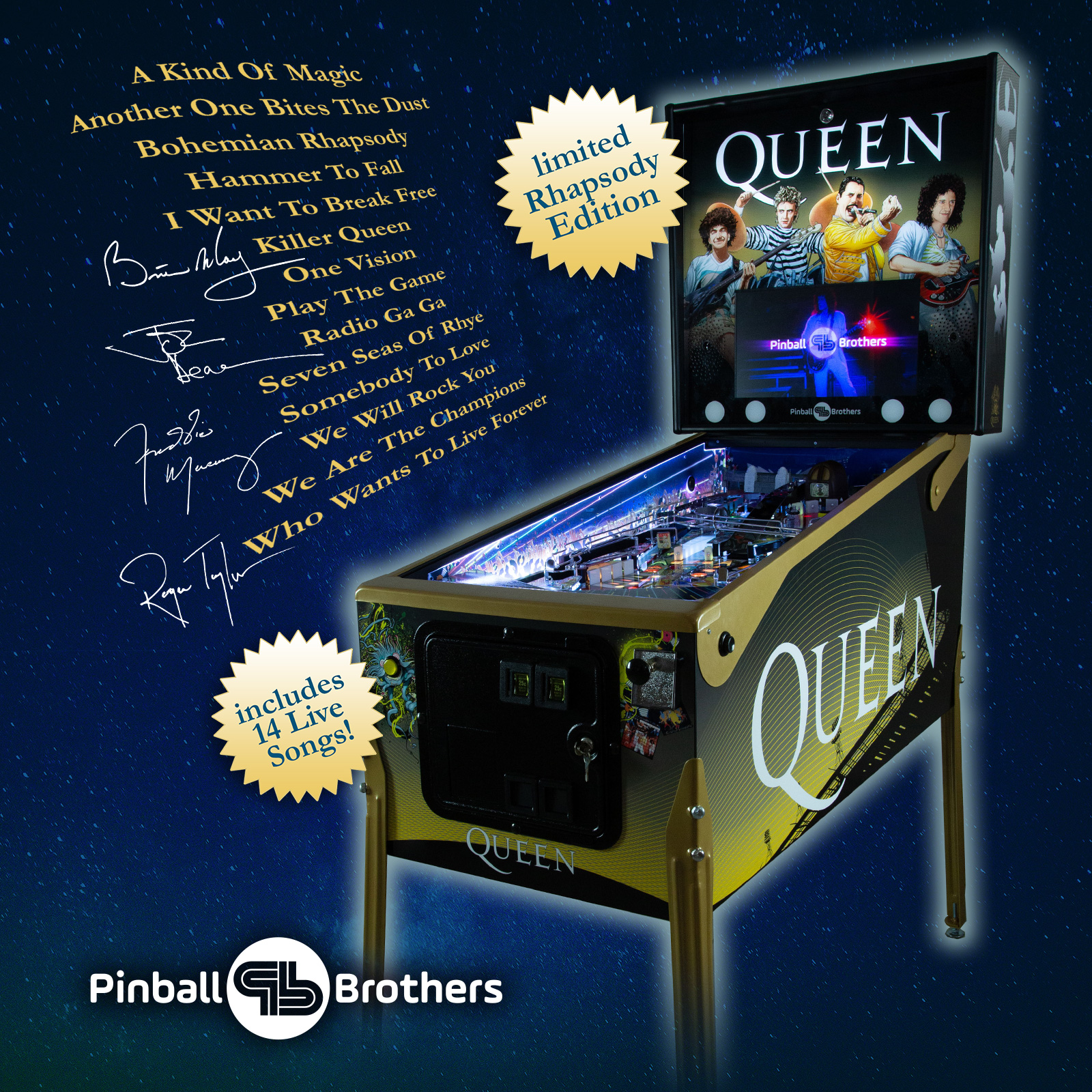 Queen - Live in Concert, Rhapsody Limited Edition