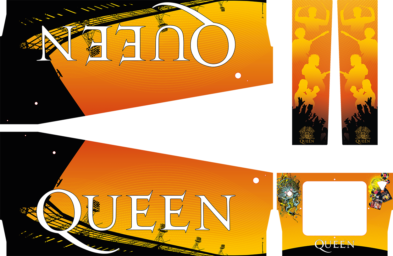 Queen Champion - Decal Set