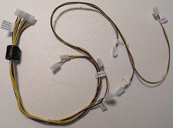 Left Coil Loom with Ferrite Core Rev. C