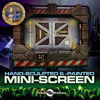 Hand-Sculpted & - Painted MINI-SCREEN 