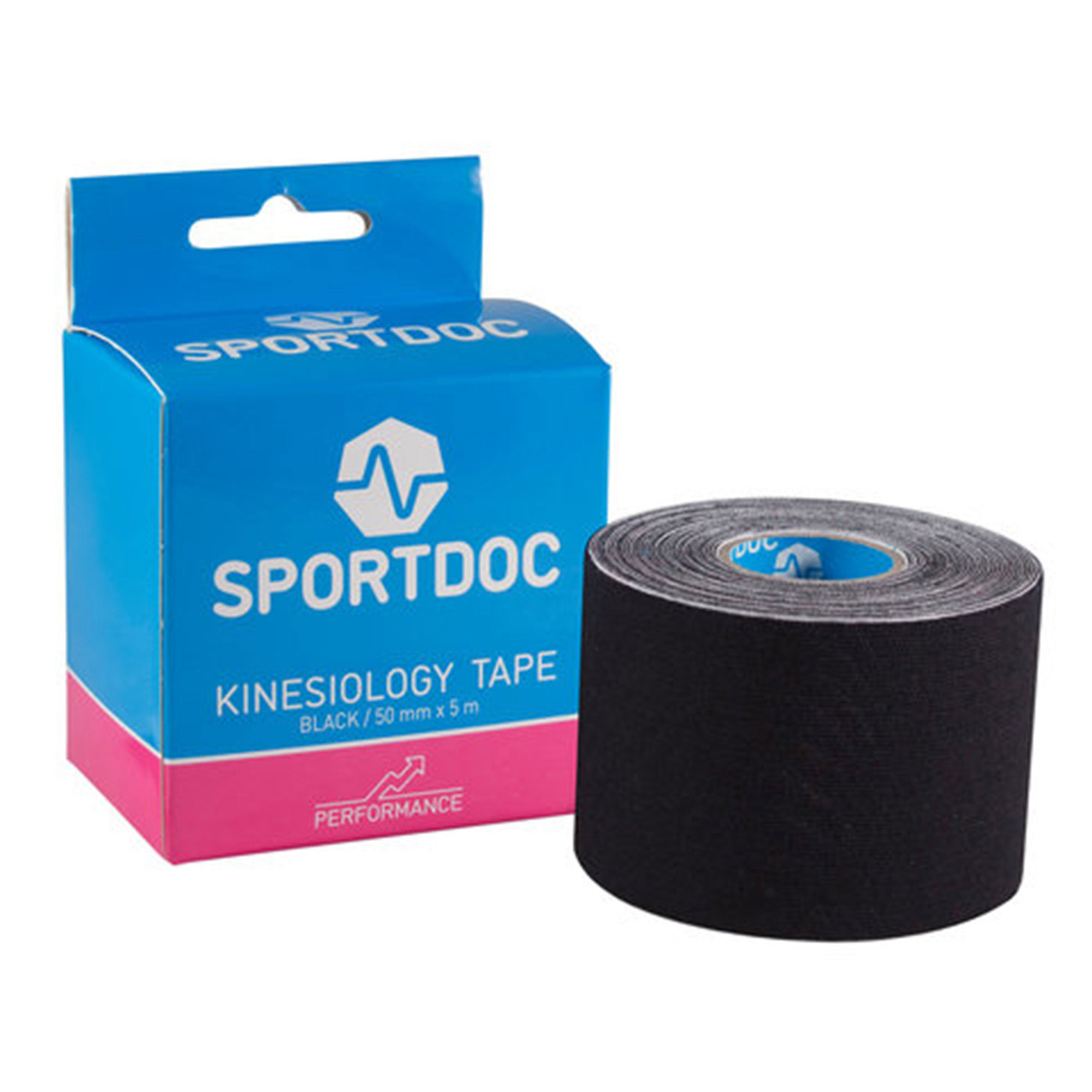 Sportdoc Kinesiotejp Svart