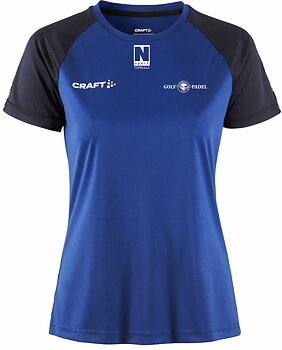 Craft t-shirt Dam BLÅ (Tomelilla Padel)