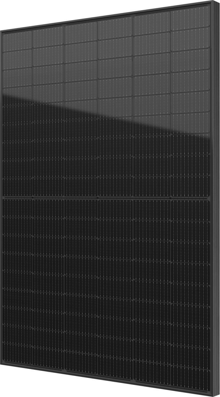 Denim 490W, Helsvart, Glas-glas. 30 års garanti ! Bifacial. 1,6+1,6mm glas