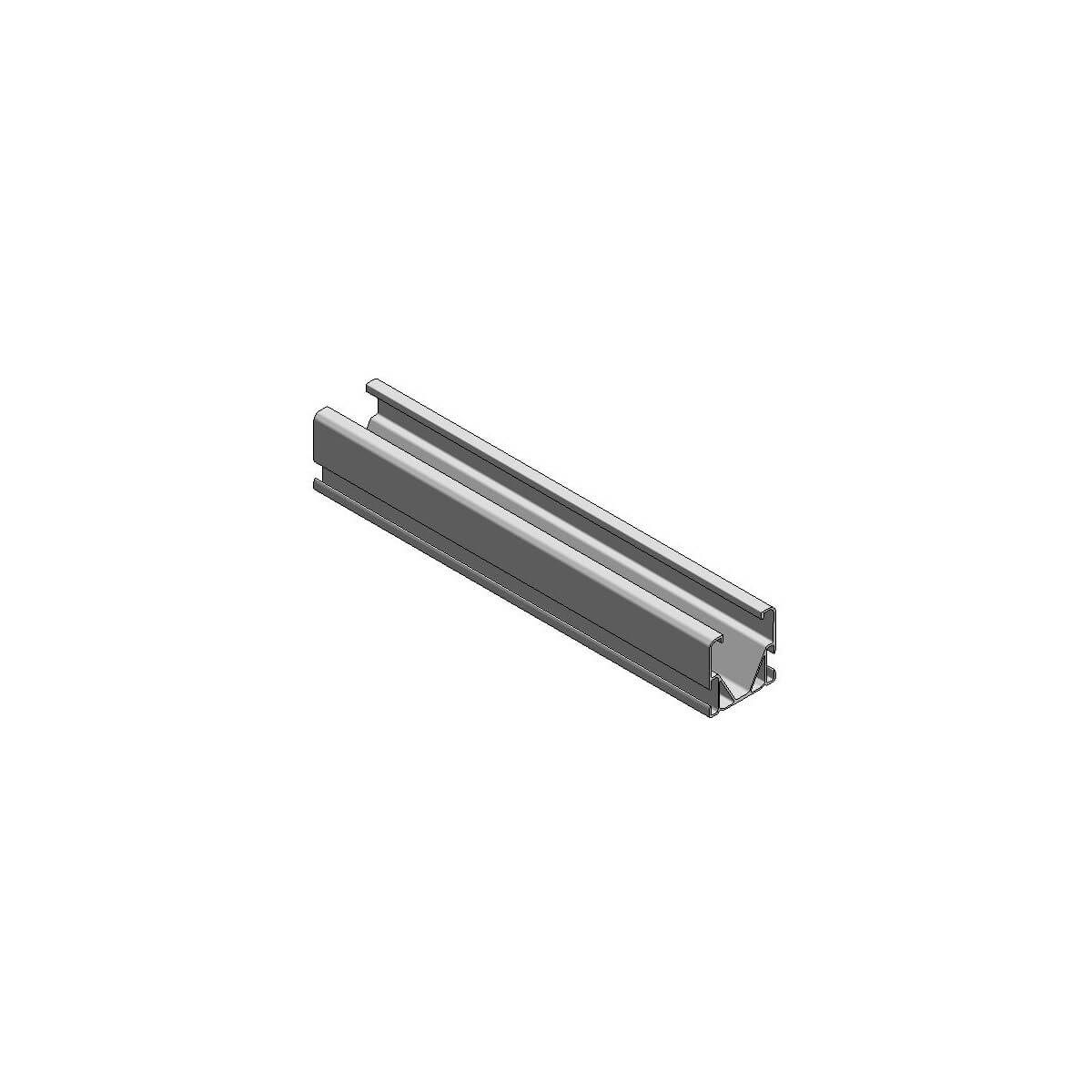 Skena, aluminiumprofil, Van der Valk Alu Side++ profil, 4670 mm