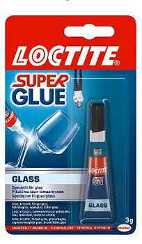 Lim super glue glas tub - Loctite