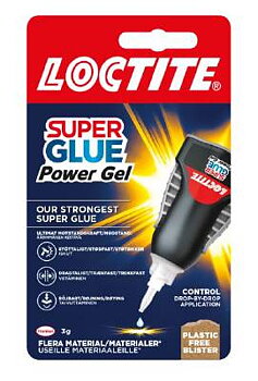 Lim super glue power gel flask - Loctite
