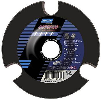 Navrondell 125x4x22 octo k36 - Norton