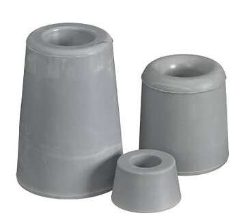 Dörrstopp gummi grå MILLERS, DÖRRSTOPP MILLERS GUMMI GRÅ 40X50MM 10ST