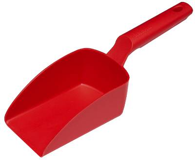 Foderskopa Vikan HACCP, HANDSKOPA VIKAN RÖD 330X120X75MM 0,5 L - 5