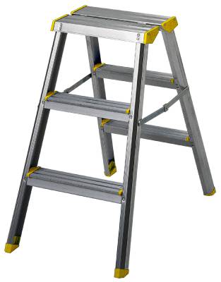 Trapp-pall W.steps Ladders 55TP Prof, TRAPPALL 55TP W.STEPS 4-STEG - 2
