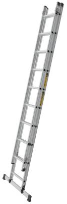 2-delad utskjutsstege BASE W.steps Ladders, STEGE UTSKJUT W.STEPS W LBA-D5 - 2