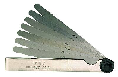 Bladmått. Kalibrerade Limit, BLADMÅTT LIMIT KALIBRERADE 2595-1A