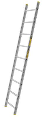 Anliggande enkelstege PROF W.steps Ladders, STEGE ENKEL W.STEPS W LPR-S3
