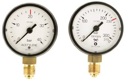 Manometer AGA för Jetcontrol Jetcontrol Plus samt Unicontrol 320727, MANOMETER ARB OX JC 500