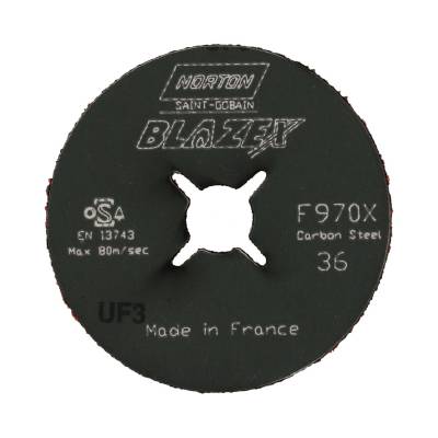 Fiberrondell blaze x 125x22k36 - Norton - 2