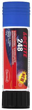 Gänglåsning medelstark Loctite 248, GÄNGLÅSNING MEDEL 248 19G