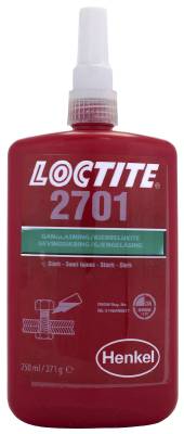 Gänglåsning stark Loctite 2701, GÄNGLÅSNING 2701 5ML STARK