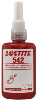 Gängtätning Loctite 542, GÄNGTÄTNING M12 542 50ML - 2