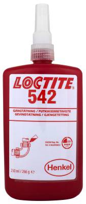 Gängtätning Loctite 542, GÄNGTÄTNING M12 542 250ML - 2