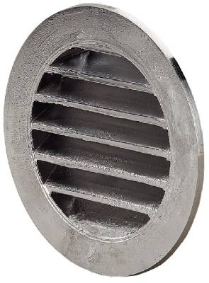 Ventilgaller gjutet Fresh, VENTILGALLER FRESH GJUTEN ALUMINIUM DIAMETER 100MM