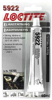 Tätning i pastaform Loctite 5922, TÄTNING HÅRDNAR EJ 200ML 5922