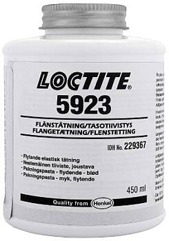 Tätning flytande Loctite 5923, TÄTNING ELASTISK 5923 450ML ENDAST YRKESMÄSSIGA ANVÄNDARE