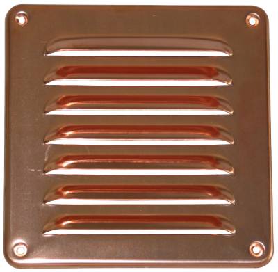 Fyrkantsgaller 155x155 Fresh, VENTILGALLER FRESH ALUMINIUM 155X155MM