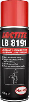 Glidlack Loctite 8191, ANTIFRIKTION SPRAY MOS2 8191 LOCTITE 400ML