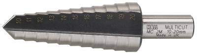 Koniskt plåtborr Multicut HSS, STEGBORR KONISKT MC5M