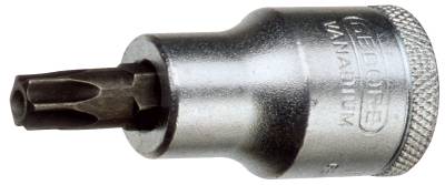 Torx-hylsa. Med 1/2" fyrkantsfäste. Gedore INX 19 B, TORXHYLSA ITX 19 B-T27