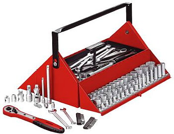Verktygssats Teng Tools TC187, VERKTYGSSATS 187 DELAR