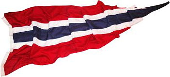 Norsk vimpel Adela, VIMPEL NORGE ADELA VÄVD POLYESTER 300-70CM