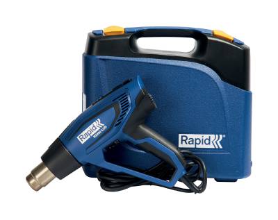 Varmluftspistol R2200 LCD Rapid med väska, VARMLUFTPISTOL R2200 RAPID LCD I VÄSKA