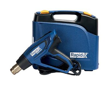 Varmluftspistol R2200 LCD Rapid med väska, VARMLUFTPISTOL R2200 RAPID LCD I VÄSKA