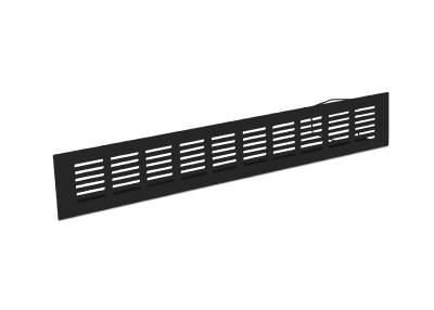 Bänkgaller Fresh, VENTILGALLER FRESH SVART 600X60MM