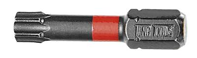 Torsionbits 30 mm för TX-spår Teng Tools, BITS TX20 IMPACT 30MM