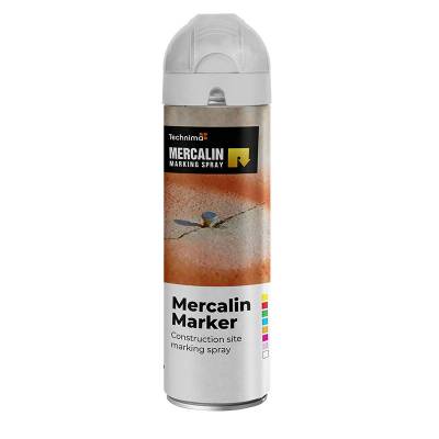 Märkfärg Mercalin Marker Fluorescerande, MÄRKFÄRG MERCALIN MARKER VIT 500ML