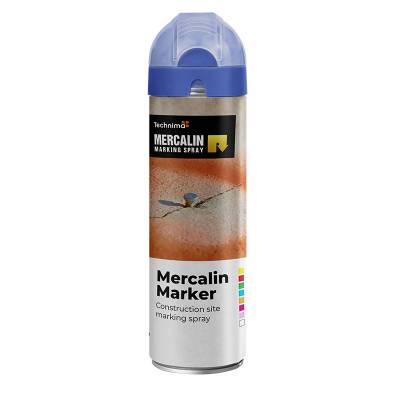 Märkfärg Mercalin Marker Fluorescerande, MÄRKFÄRG MERCALIN MARKER FLUORESCERANDE BLÅ 500ML