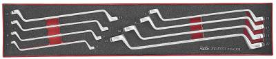 8 delars Ringnyckelsats Teng Tools TEX6308, RINGNYCKELSATS 6-22MM TEX6308