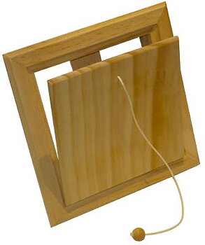 Klaffventil furu Flexit, KLAFFVENTIL FLEXIT OBEHANDLAD FURU 6X6