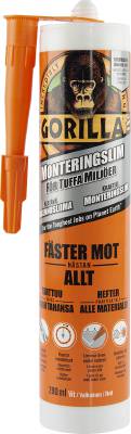 Monteringslim Gorilla, MONTERINGSLIM GORILLA GRAB 290ML