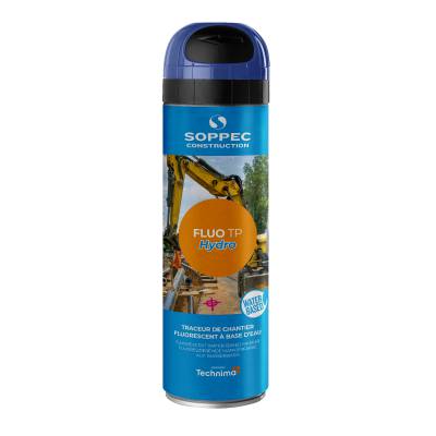Märkfärg Soppec Fluo TP hydro 500&nbsp;ml, fluorescerande, MÄRKFÄRG FLUO TP HYDRO SOPPEC BLÅ 500 ML