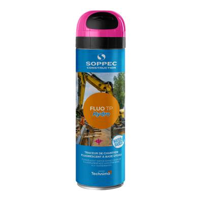 Märkfärg Soppec Fluo TP hydro 500&nbsp;ml, fluorescerande, MÄRKFÄRG FLUO TP HYDRO SOPPEC CERISE 500 ML