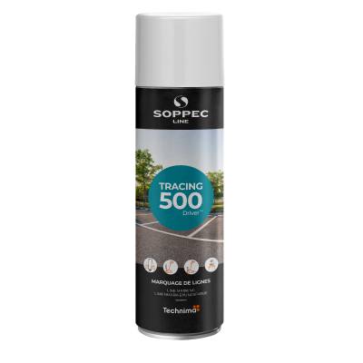 Linjemarkeringsspray Soppec TRACING 500&nbsp;ml, LINJEMARKERINGSFÄRG TRACING SOPPEC VIT 500ML