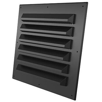 Galler med ram svart 150x150 mm - Flexit