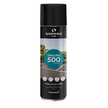 Linjemarkeringsfärg svar 500 ml - Soppec