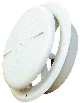 Tallriksventil rund plast Flexit, TALLRIKSVENTIL RUND KARM FLEXIT PLAST DIAMETER 4 TUM