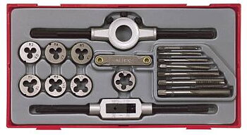17 delars Gängsats Teng Tools TTTD17, GÄNGSATS M3-M12 17 DELAR