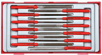 12 delars Nålfilssats Teng Tools TTNF12, NÅLFILSSATS 12 DELAR